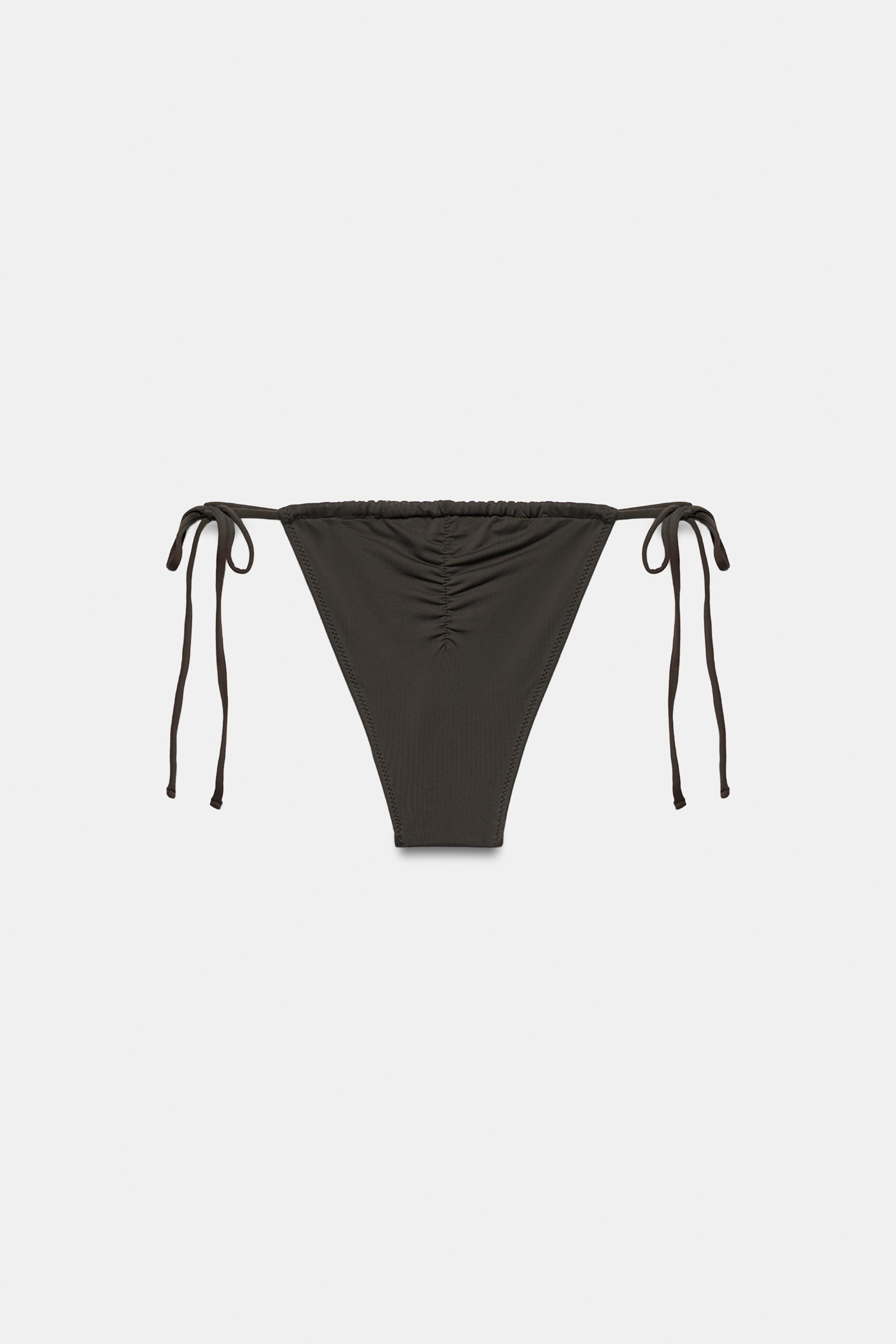 BAS DE BIKINI COULISSANT À NŒUDS